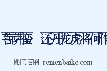 菩萨蛮·还丹龙虎将何作是什么意思的图片